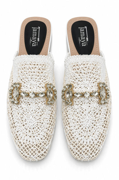 Mule Cord WHITE