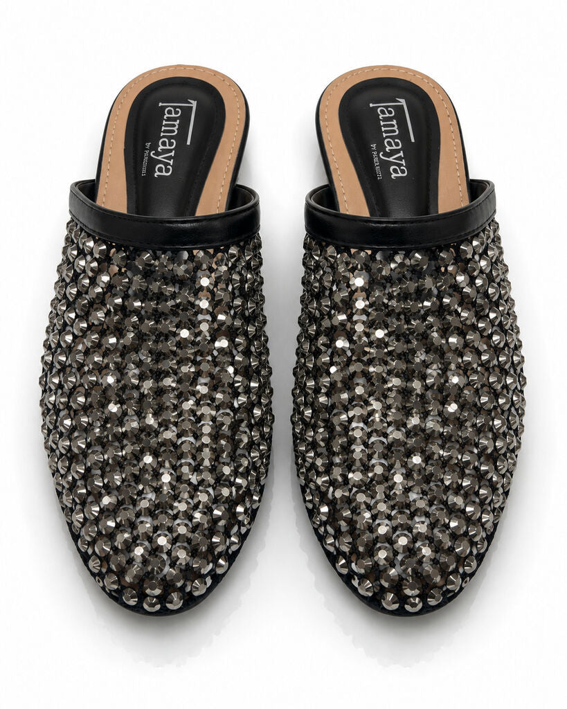 Mule Strass BLACK