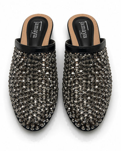 Mule Strass BLACK