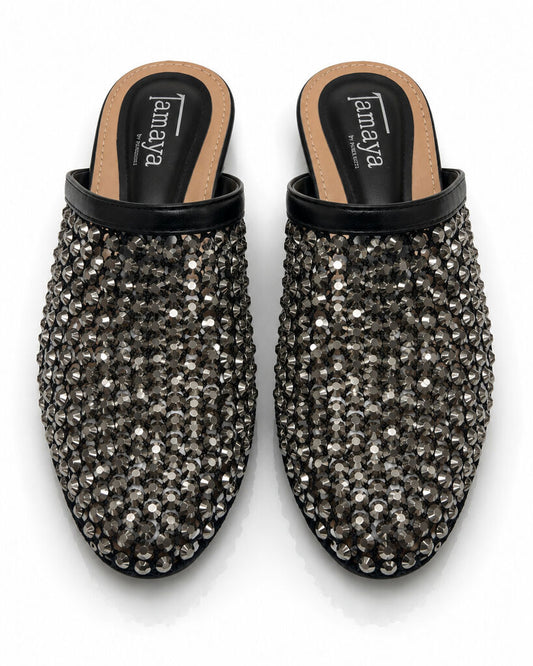 Mule Strass BLACK