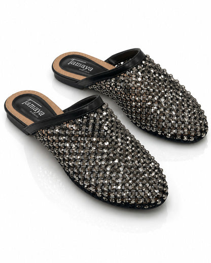 Mule Strass BLACK
