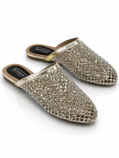 Mule Strass GOLD