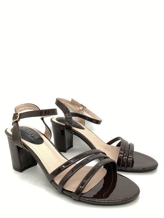 Sandal Vernice BROWN