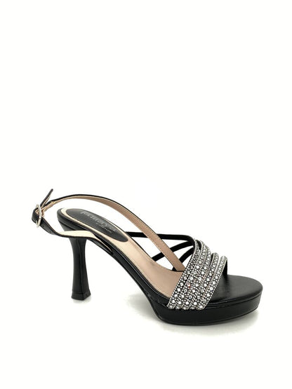 Sandal Strass BLACK