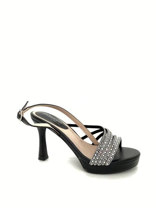 Sandal Strass BLACK