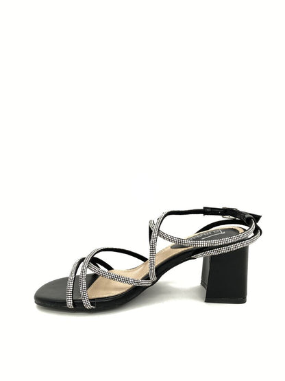 Sandal Strass BLACK