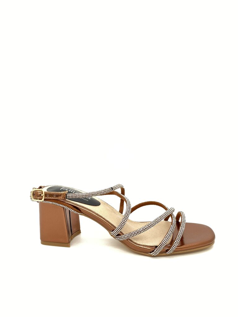 Sandal Strass BRONZE