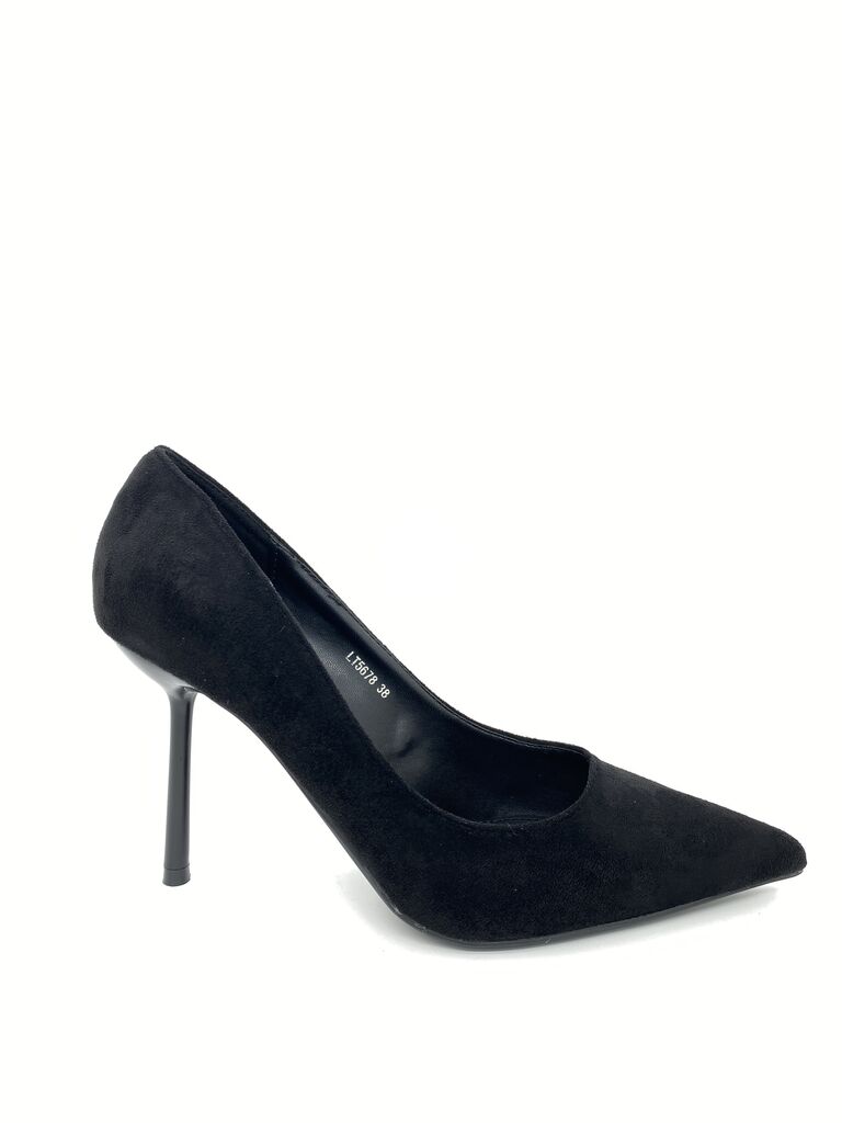 Pump Suede BLACK