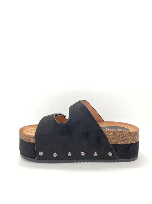 Slide Suede BLACK