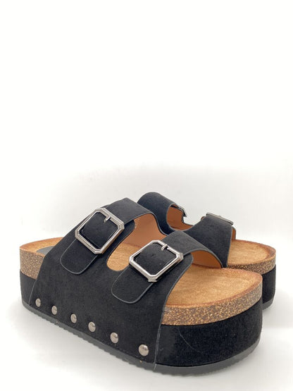 Slide Suede BLACK