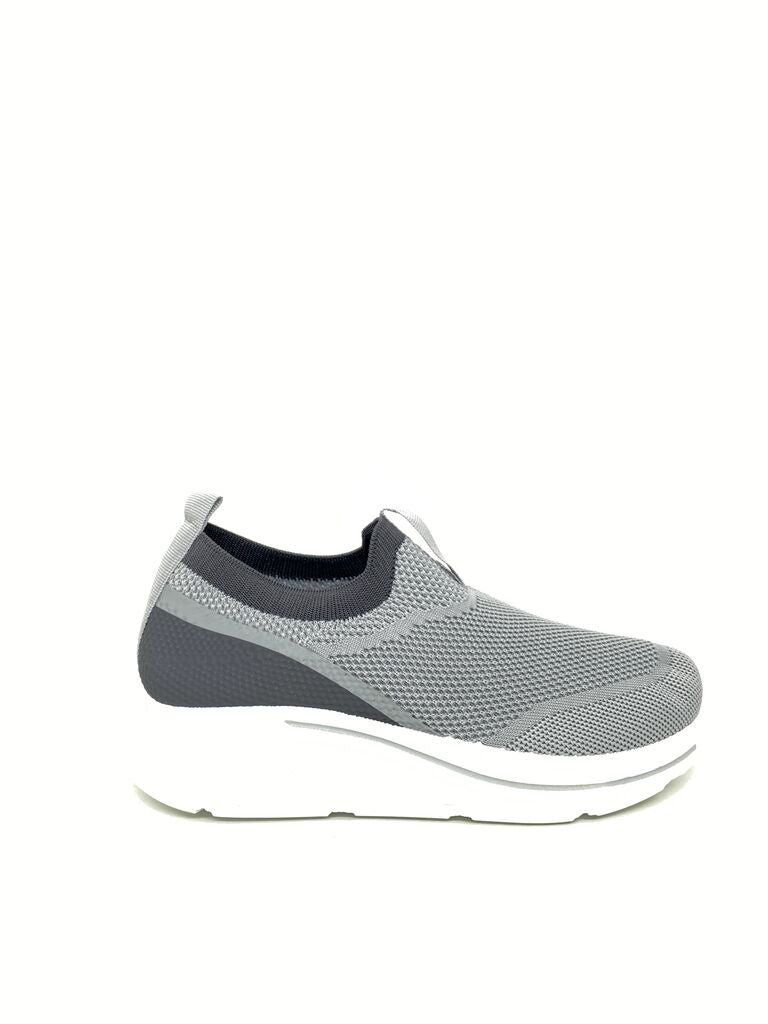 Slip on Sock/Mesh GREY