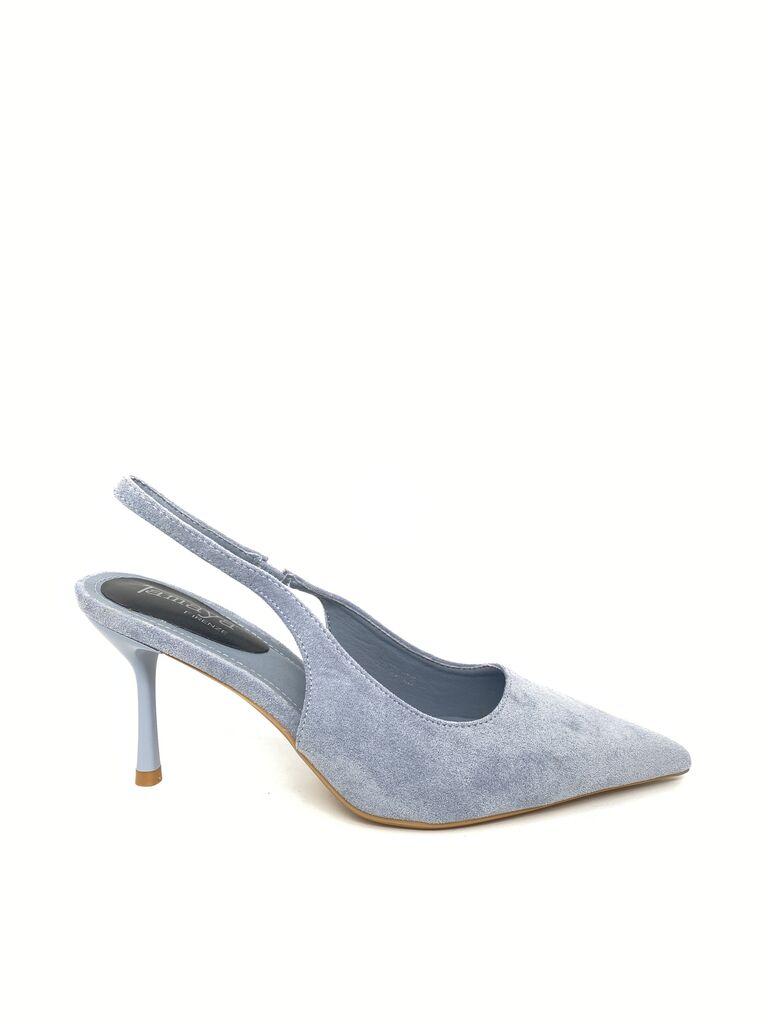 Sling-Back Suede BLUE