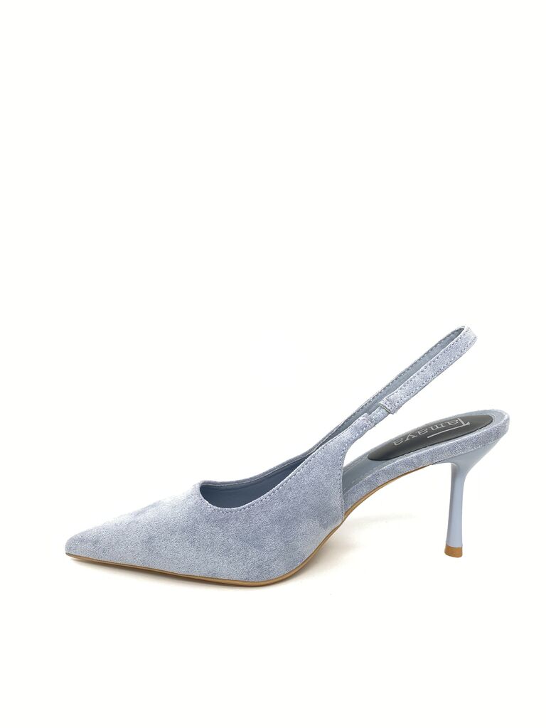 Sling-Back Suede BLUE