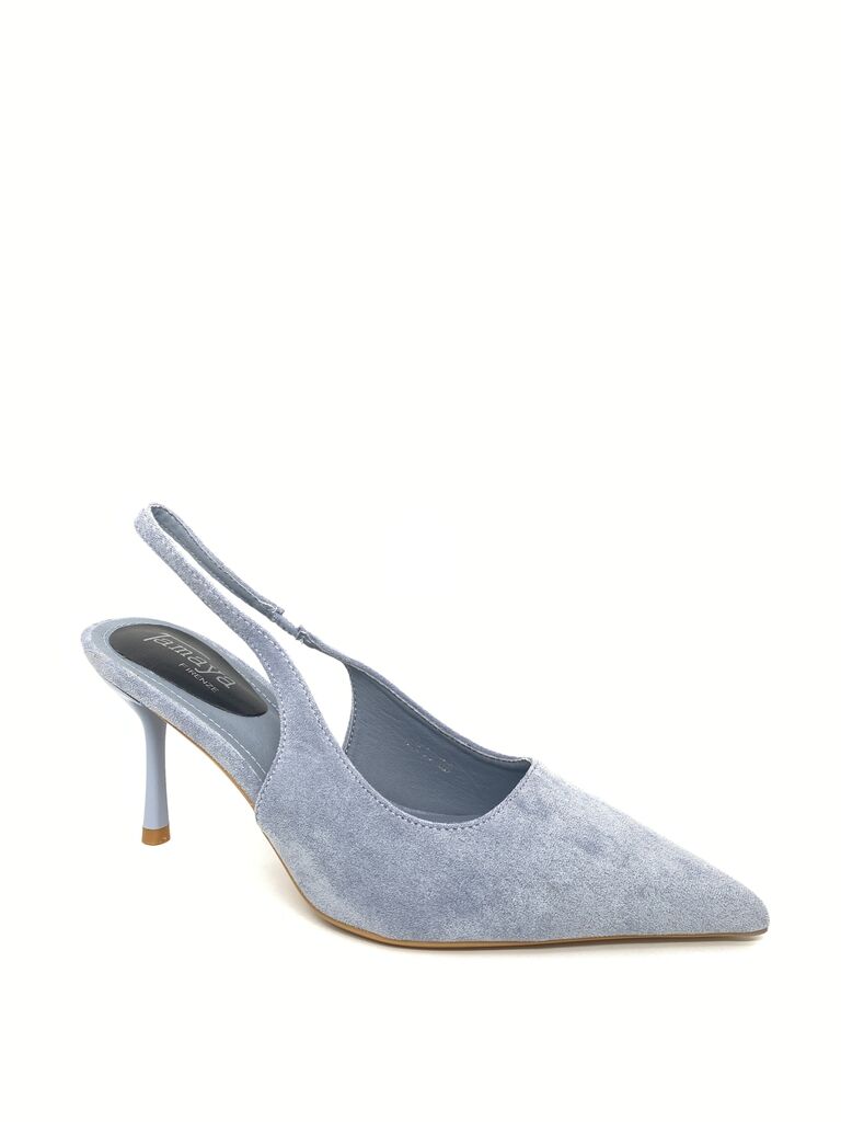 Sling-Back Suede BLUE