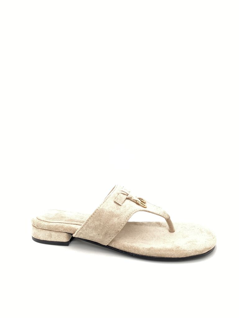 Flat Shoe Suede BEIGE