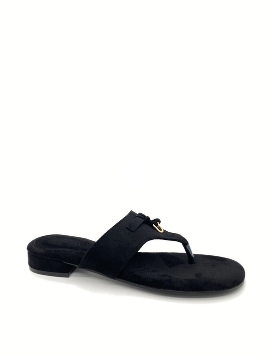 Flat Shoe Suede BLACK