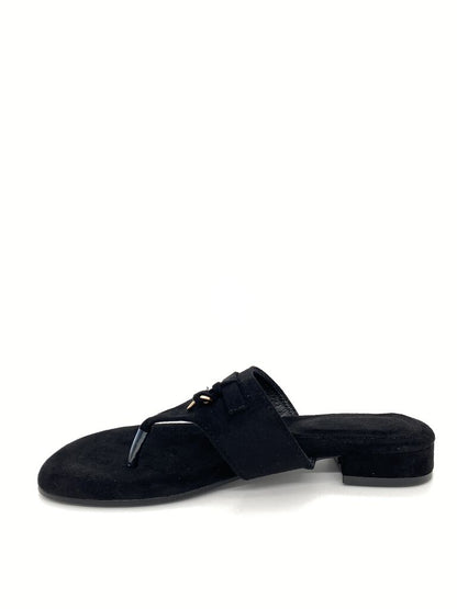 Flat Shoe Suede BLACK