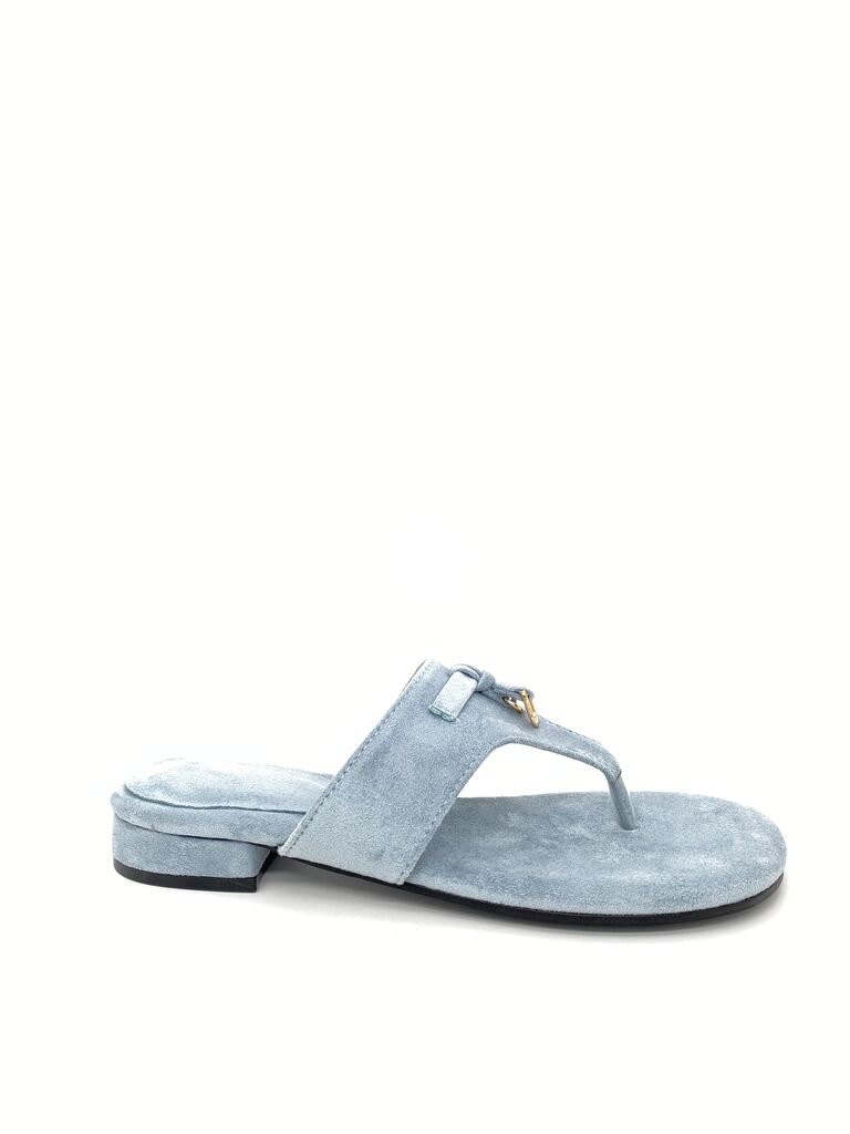 Flat Shoe Suede BLUE