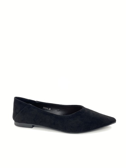Ballerina Suede BLACK