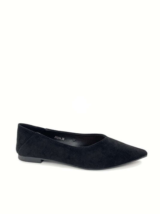Ballerina Suede BLACK