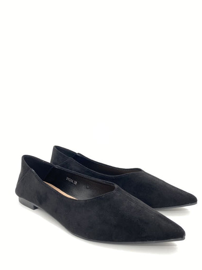Ballerina Suede BLACK