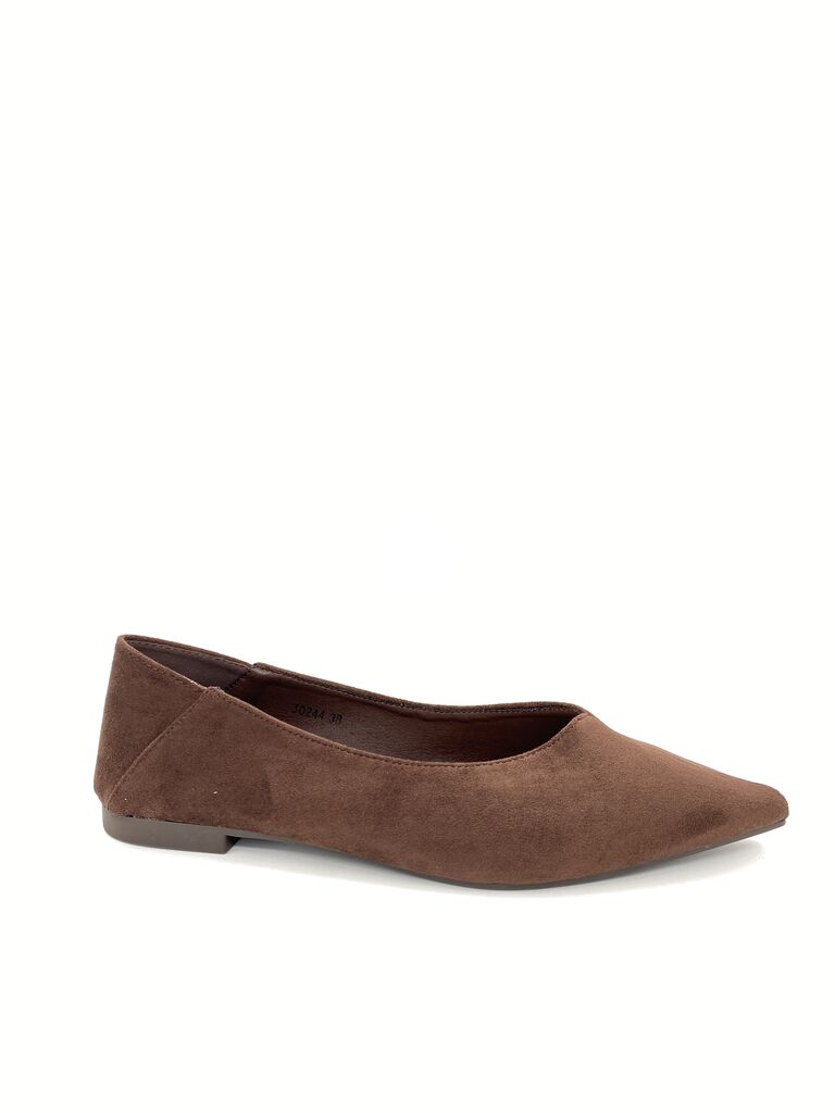 Ballerina Suede BROWN