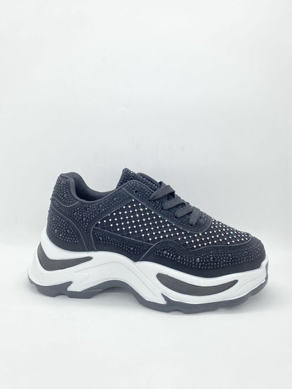 Sneaker Strass BLACK