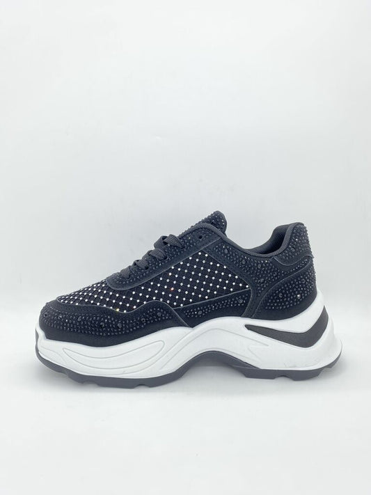 Sneaker Strass BLACK