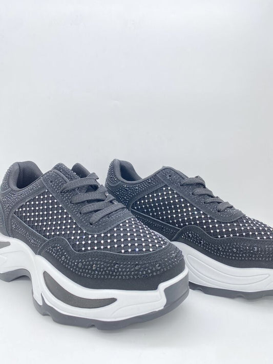Sneaker Strass BLACK