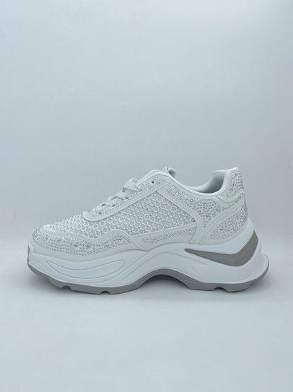 Sneaker Strass WHITE