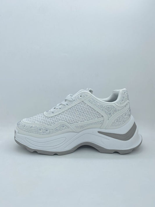 Sneaker Strass WHITE
