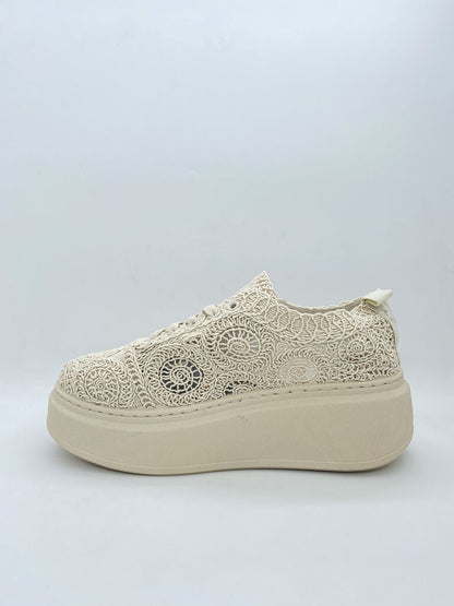 Sneaker Embroidery BEIGE