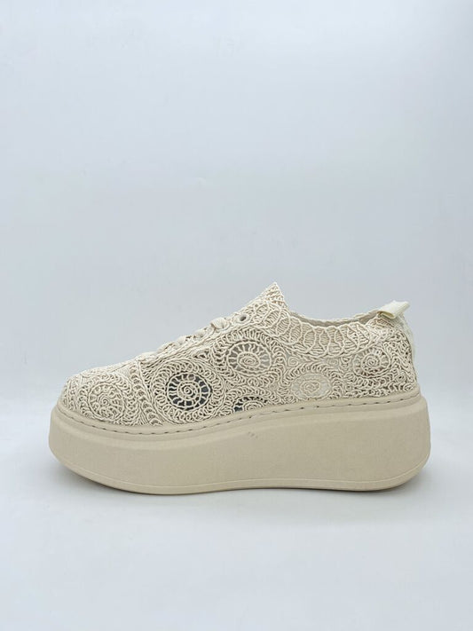 Sneaker Embroidery BEIGE