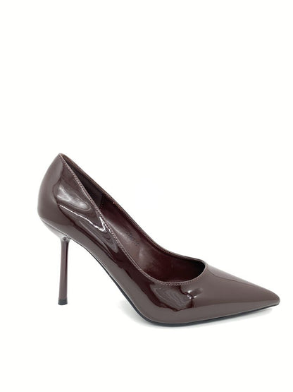 Pump Vernice BROWN