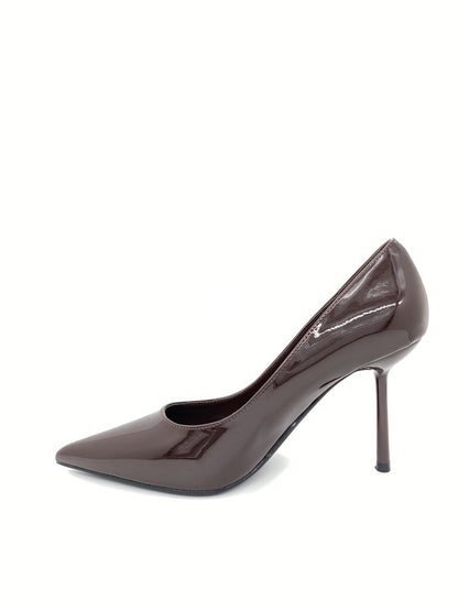 Pump Vernice BROWN