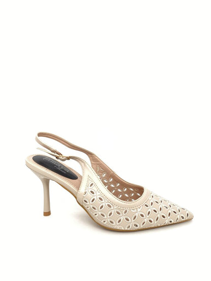 Sling-Back Nappa BEIGE