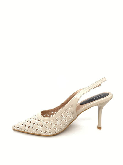 Sling-Back Nappa BEIGE