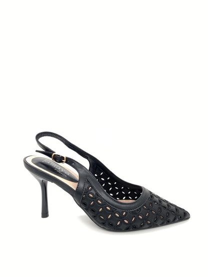 Sling-Back Nappa BLACK