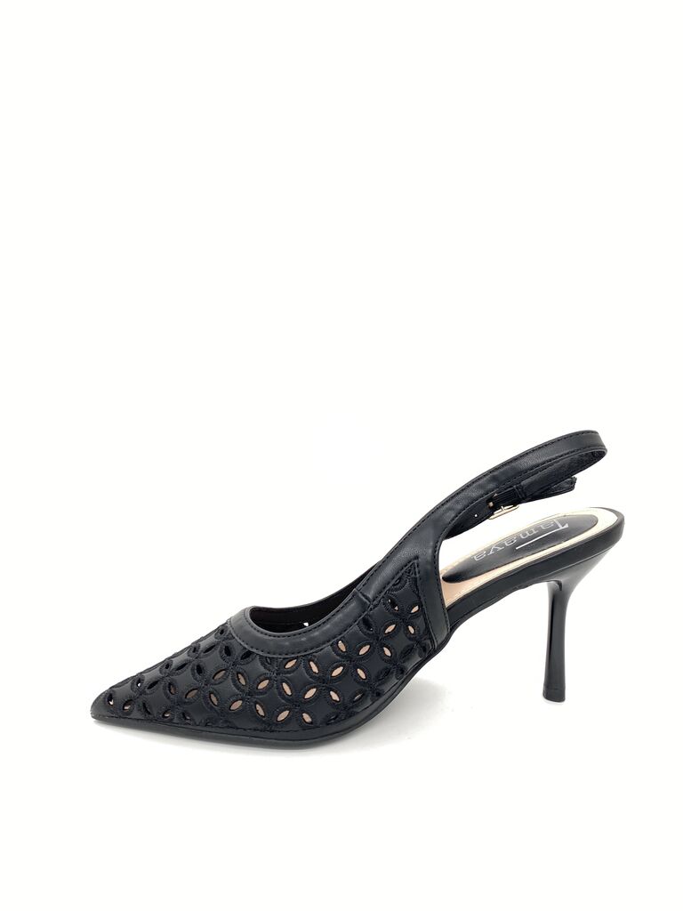Sling-Back Nappa BLACK