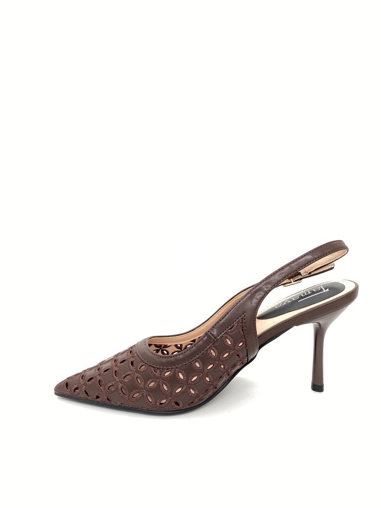 Sling-Back Nappa BROWN