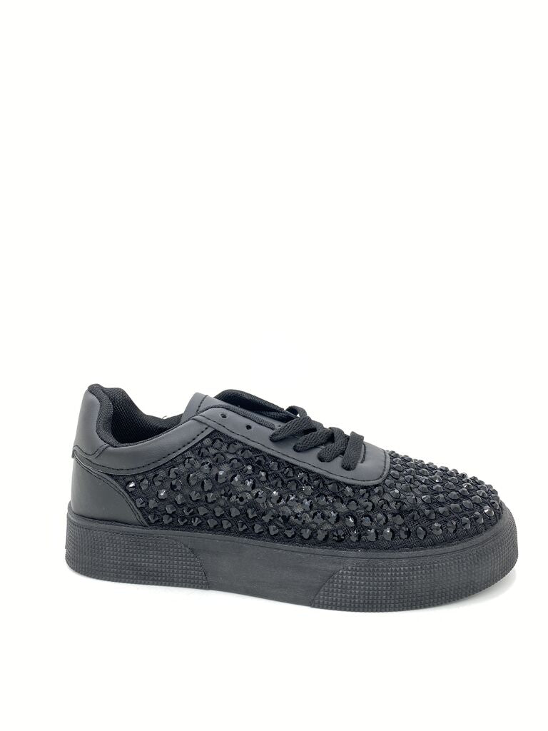 Sneaker Nap+Strass BLACK
