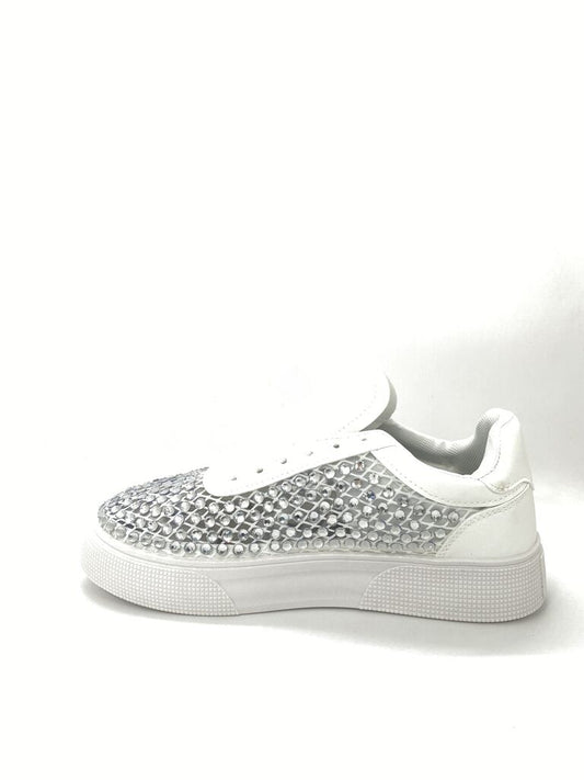 Sneaker Nap+Strass WHITE