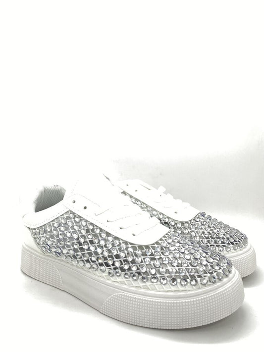 Sneaker Nap+Strass WHITE