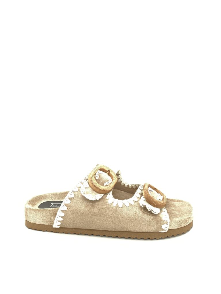 Slide Suede BEIGE