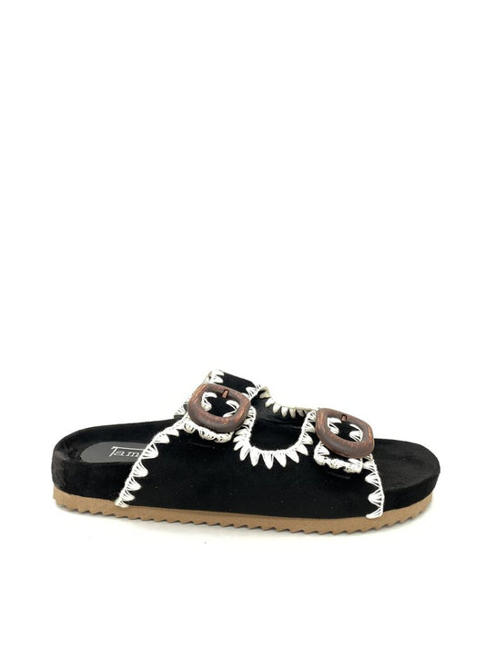 Slide Suede BLACK