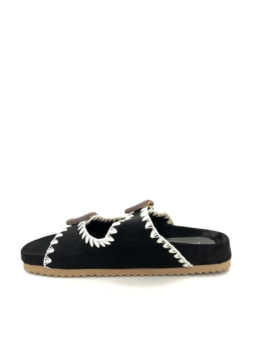Slide Suede BLACK