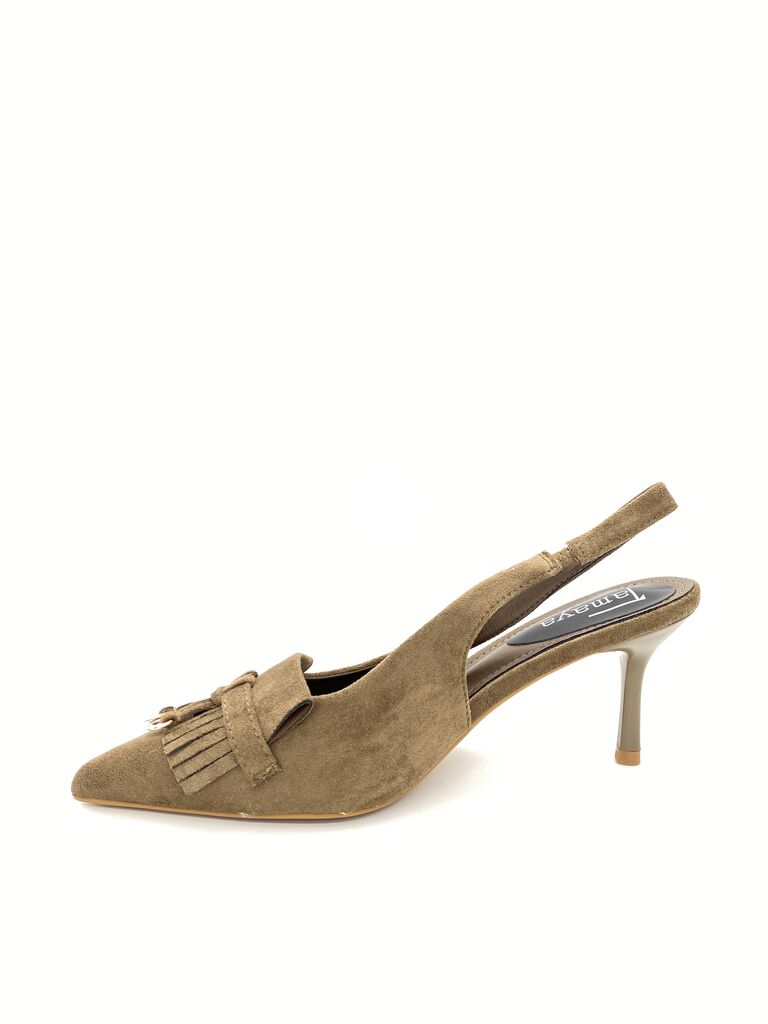 Sling-Back Suede GREEN