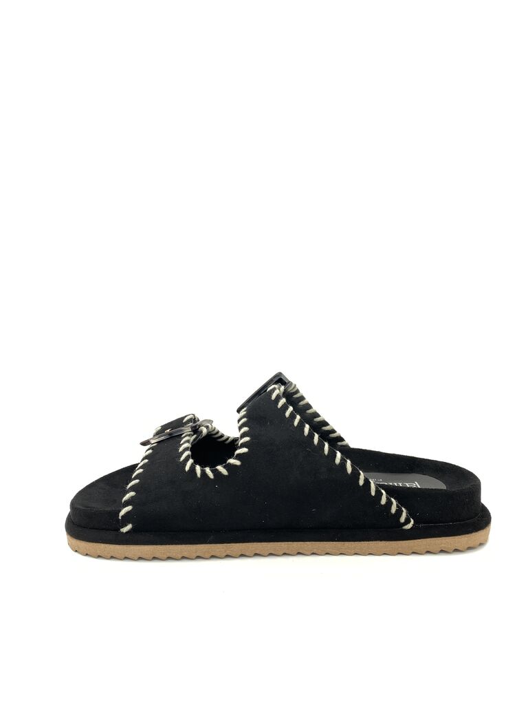 Slide Suede BLACK