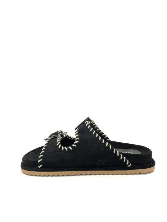 Slide Suede BLACK