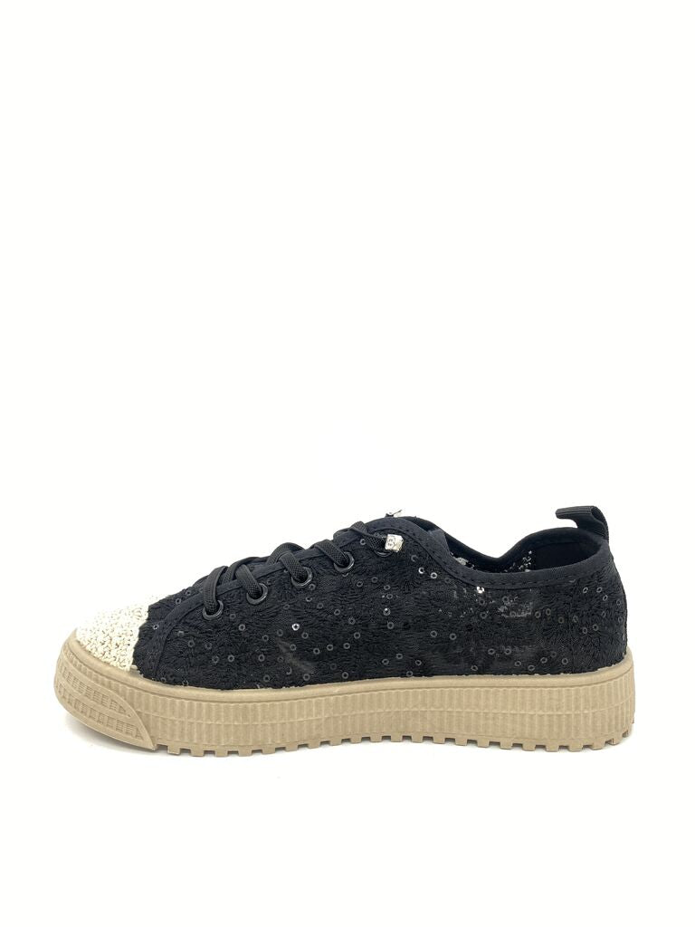Sneaker Embroidery BLACK